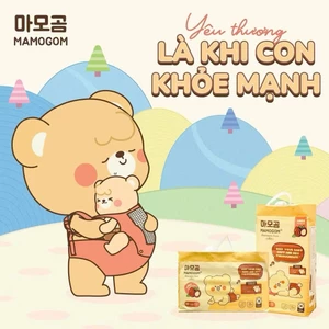 Tã/ Bỉm MAMOGOM hữu cơ cao cấp công nghệ Hàn Quốc dán/ quần đủ size S62/M52/M48/L44/XL40/XXL38