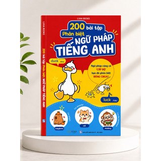 Sách - 200 bài học phân biệt ngữ pháp tiếng Anh ( bản đủ)