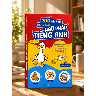 Sách - 200 Bài học Phân Biệt ngữ Pháp Tiếng Anh