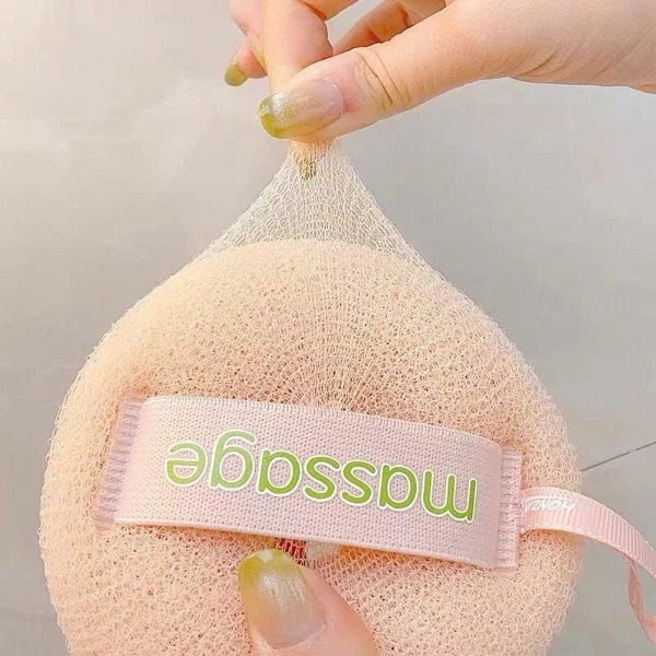 Bông Tắm Kỳ Ghét Massage, Tẩy Tế Bào Chết 2 Trong 1 Có Thể Treo Siêu Tiện Lợi