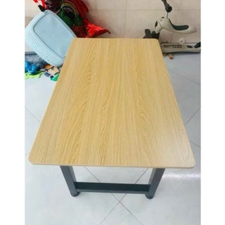 Bàn học làm việc ngồi bệt ECOWOOD dài 80cm ,bàn gấp học sinh sinh viên tiện dụng, chân sắt cao cấp