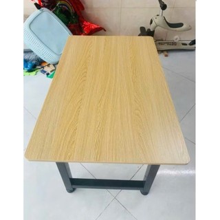 Bàn học làm việc ngồi bệt ECOWOOD dài 80cm ,bàn gấp học sinh sinh viên tiện dụng, chân sắt cao cấp