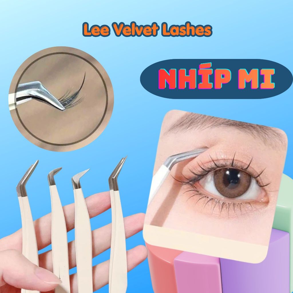 DỤNG CỤ NGÀNH MI-NHÍP MI-KEO MI-TẨY TRANG MI-LeeVelvetLashes