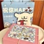 Set quà decor gấu trắng cute kèm nến thơm mini decor phòng ngủ aesthetic Hàn Quốc