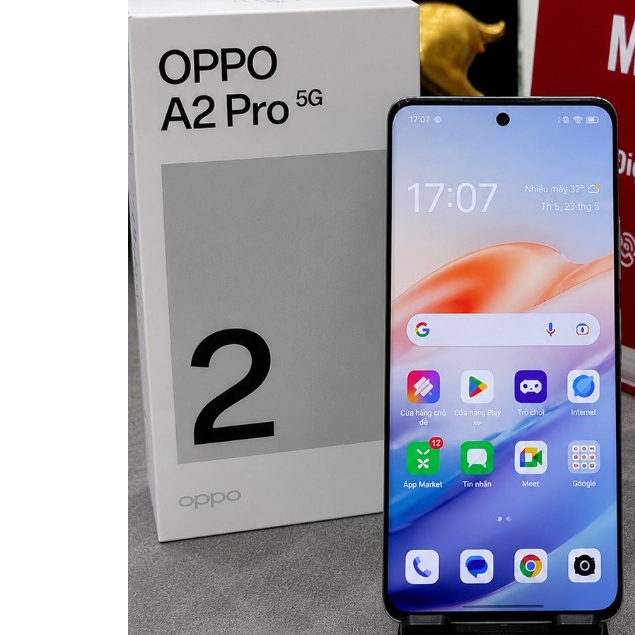 Điện thoại Oppo A2 Pro 5G Ram 12GB/256GB - Màn Hình AMOLED Cong, Camera Rõ Nét, Pin trâu |CHÍNH HÃNG