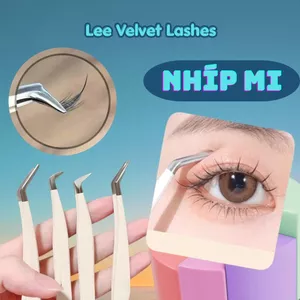 DỤNG CỤ NGÀNH MI-NHÍP MI-KEO MI-TẨY TRANG MI-LeeVelvetLashes