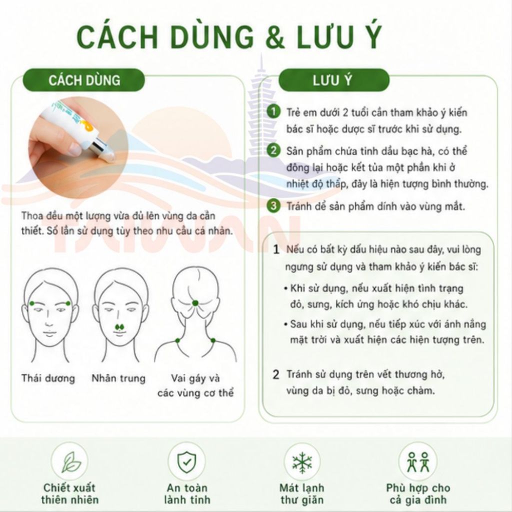 [FREESHIP] Dầu Lăn Thư Giản Monsa Đài Loan Stretch Relaxing Oil 8ml/chai