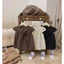 Áo Đũi babydoll dáng tay hến cổ sơ mi phối nơ họa tiết chấm bi Hh-001