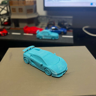 Lamborghini gallardo màu ngẫu nhiên tỉ lệ 1/64 nhựa in 3D - phụ kiện xe tỉ lệ 1/64 trang trí diorama