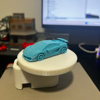 Lamborghini gallardo màu ngẫu nhiên tỉ lệ 1/64 nhựa in 3D - phụ kiện xe tỉ lệ 1/64 trang trí diorama