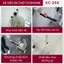 Xe kéo đi chợ siêu thị gấp gọn 2 bánh FUJIHOME SC-250 nhập khẩu, giỏ kéo có bánh xe xếp gọn đa năng