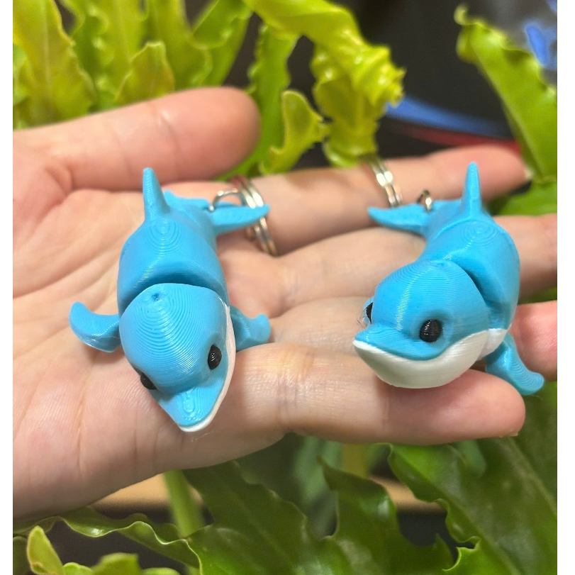 Móc Khóa Cá Heo 3D Mini Cute Dễ Thương – Quà Tặng Cute Trang Trí Balô Túi Xách