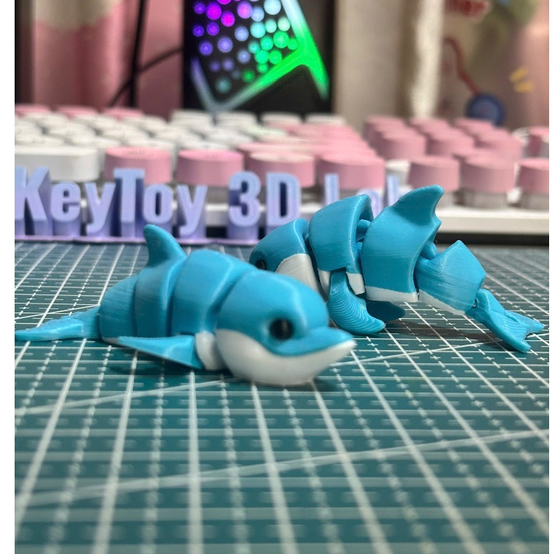 Móc Khóa Cá Heo 3D Mini Cute Dễ Thương – Quà Tặng Cute Trang Trí Balô Túi Xách