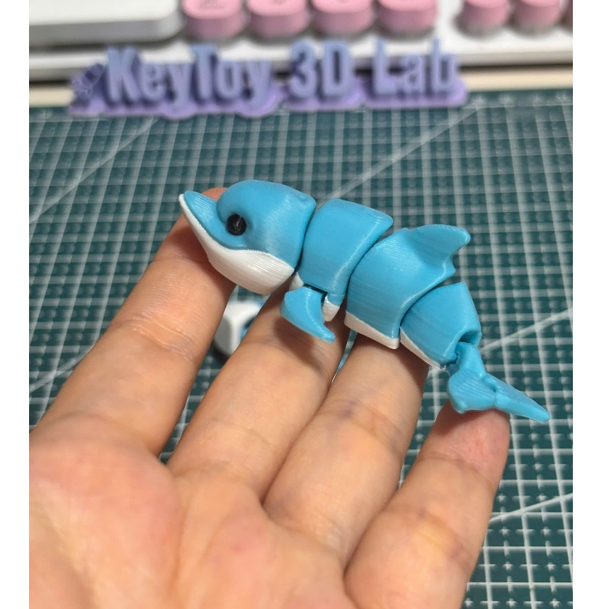 Móc Khóa Cá Heo 3D Mini Cute Dễ Thương – Quà Tặng Cute Trang Trí Balô Túi Xách