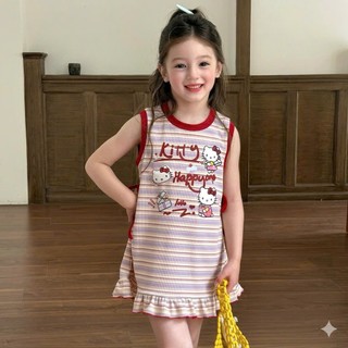 [MinhkhangShopkids] Váy xuống bèo chất len tăm lạnh mềm mại cho bé gái đi học, đi chơi size 9-25kg