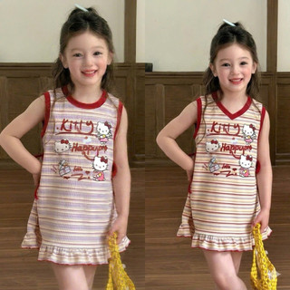 [MinhkhangShopkids] Váy xuống bèo chất len tăm lạnh mềm mại cho bé gái đi học, đi chơi size 9-25kg