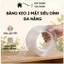 Băng Keo 2 Mặt NANO Trong Suốt Dán Tường Đa Năng Trên Mọi Bề Mặt Dài 3m 5m
