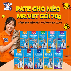 Pate Cho Mèo Hỗ Trợ Mượt Lông Da Mr.Vet 70g
