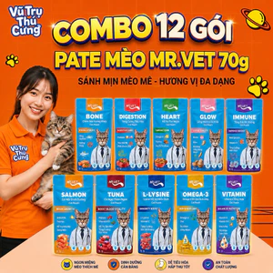 Pate Cho Mèo Giàu Dinh Dưỡng Mr.Vet 70g