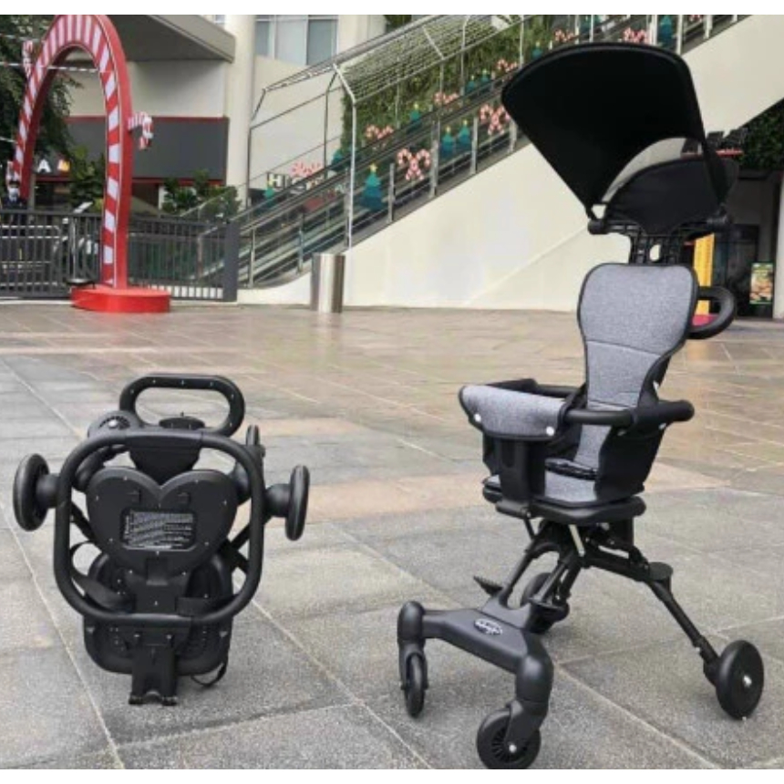 Xe Đẩy Em Bé Gấp Gọn – Xe Đẩy Du Lịch Siêu Nhẹ, Tiện Lợi Cho Bé