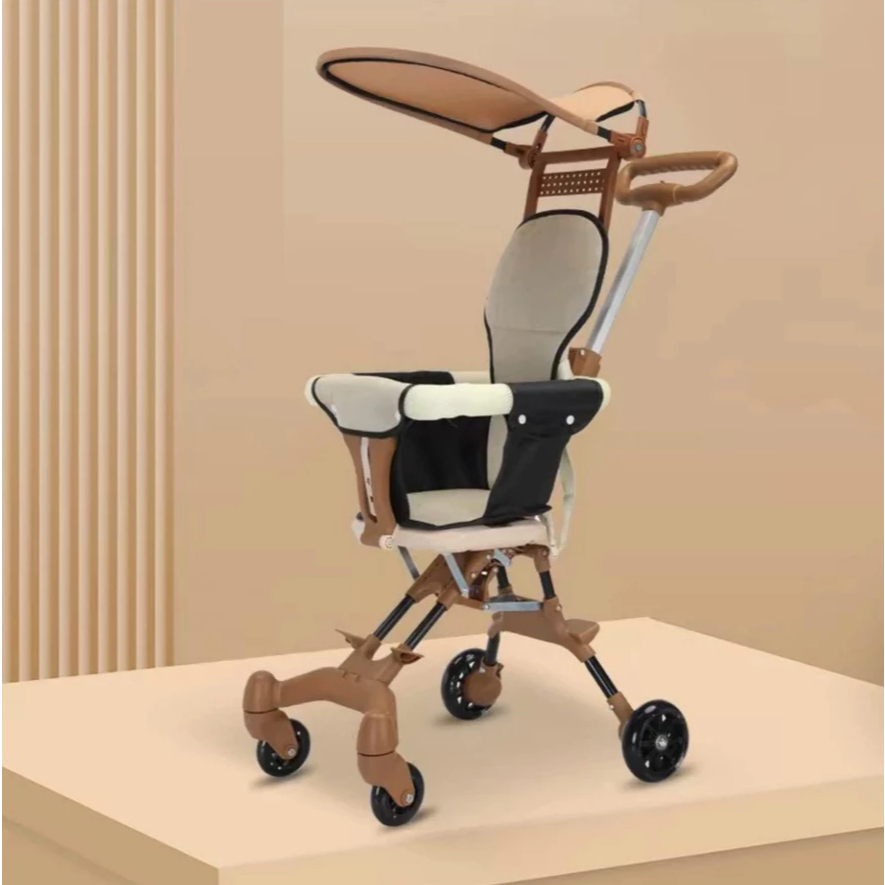 Xe Đẩy Em Bé Gấp Gọn – Xe Đẩy Du Lịch Siêu Nhẹ, Tiện Lợi Cho Bé