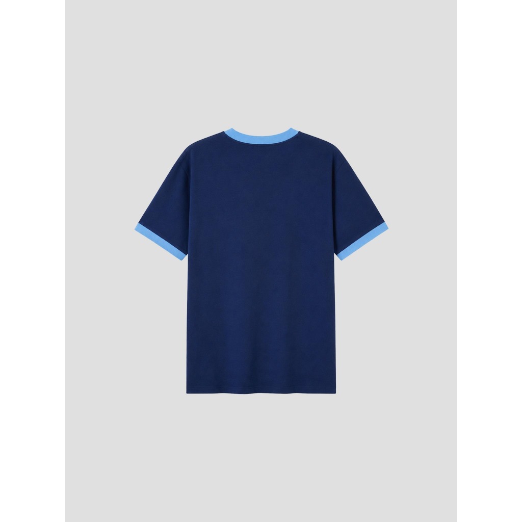 [MUA 4 GIẢM 20%][MỚI - BST DORAEMON]Áo thun nam nữ Tshirt Cotton Compact phối bo cổ IN Doraemon - Coolmate