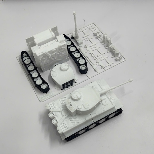 MÔ HÌNH XE TĂNG LẮP GHÉP | IN 3D
