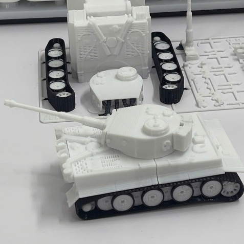 MÔ HÌNH XE TĂNG LẮP GHÉP | IN 3D