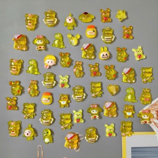 Set Charm Resin Xanh Trong Suốt Ocean Jelly Cao Cấp Mix Sao Biển Cá Voi Thỏ Mini Kawaii Ánh Nước Lấp Lánh dễ thương