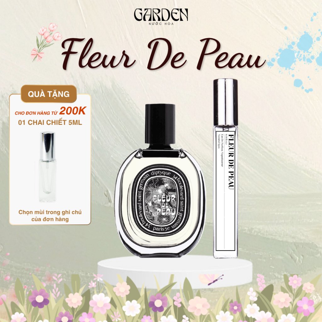 Nước Hoa Unisex Diptyque Fleur De Peau, L’eau Papier, Orpheon, Do son, Tam Dao, Ilio, Eau Rose, Philosykos GARDEN SCENT | BigBuy360 - bigbuy360.vn