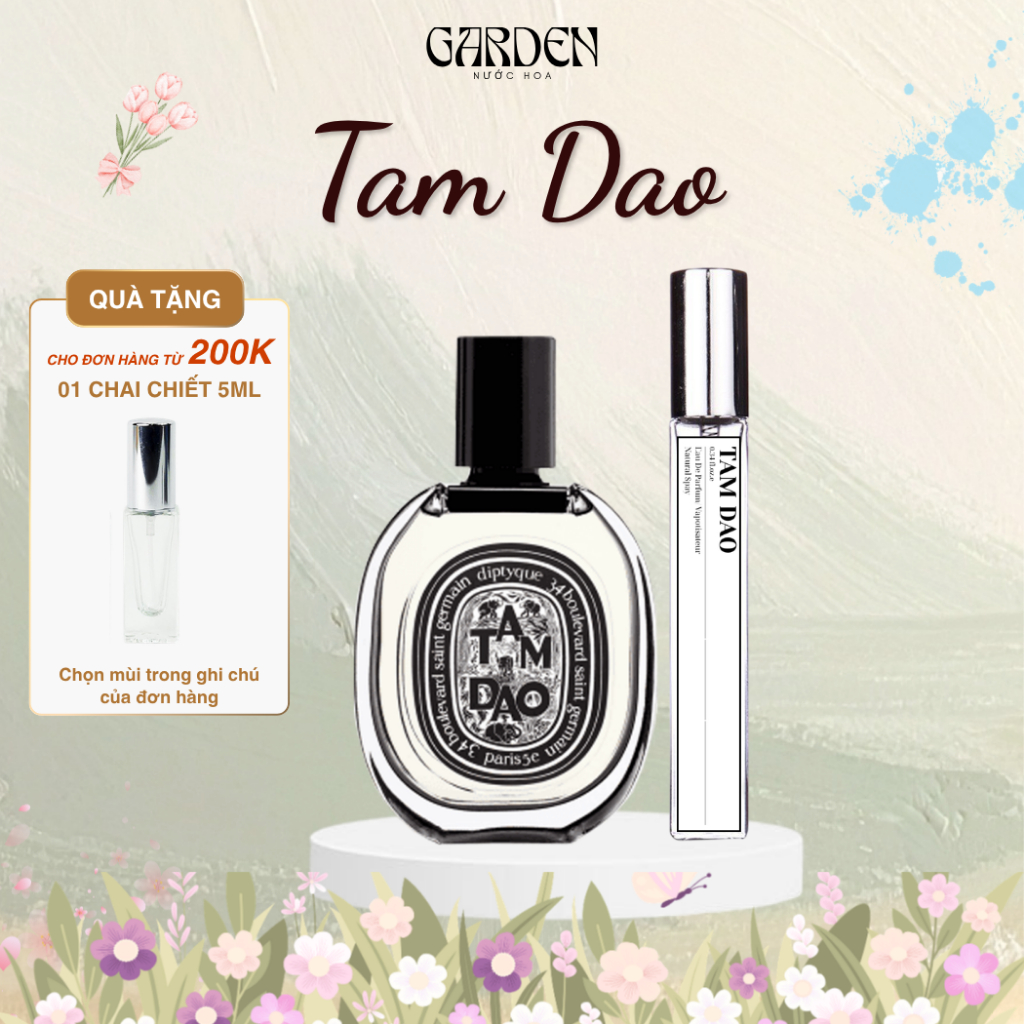 Nước Hoa Unisex Diptyque Fleur De Peau, L’eau Papier, Orpheon, Do son, Tam Dao, Ilio, Eau Rose, Philosykos GARDEN SCENT | BigBuy360 - bigbuy360.vn