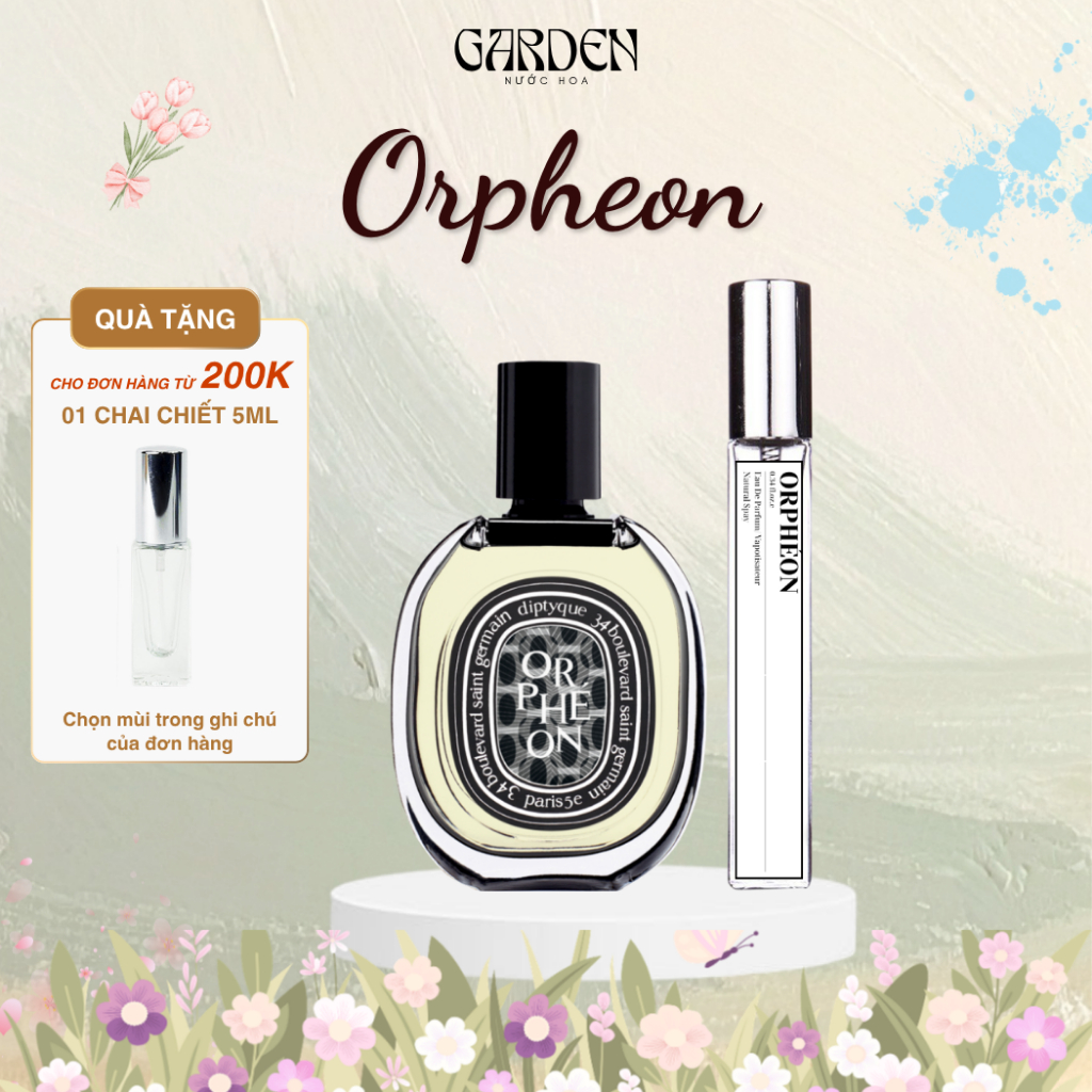 Nước Hoa Unisex Diptyque Fleur De Peau, L’eau Papier, Orpheon, Do son, Tam Dao, Ilio, Eau Rose, Philosykos GARDEN SCENT | BigBuy360 - bigbuy360.vn