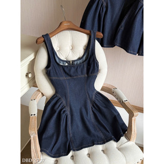 Váy Jeans Bò Xoè 2 Dây Chuẩn Linh Hoàng