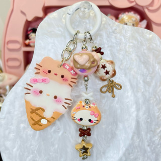 [SL 1C DUY NHẤT] Móc Khoá Hello Kitty Charm Nhựa / Kim Loại (LOẠI ĐẸP) ĐỘC QUYỀN Handmade by IMCAREM