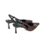 Giày SlingBack Cao Gót 7P Quai Khóa Chéo HAILLEY HADU M7163 Da Cao Cấp Đế TPR Chống Trượt BH 12T