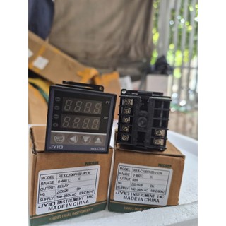 Bộ Điều Khiển Nhiệt Độ REX-C100 Đồng Hồ Nhiệt 220V ngõ vào can K , ra relay / SSR  nhiệt đo chỉnh được