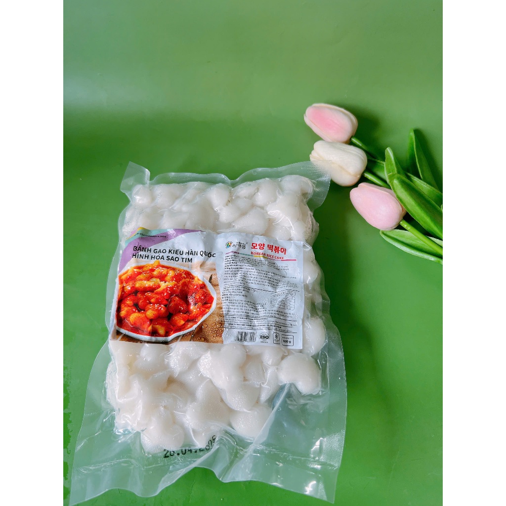 1kg Tokbokki Tim Sao Hoa (gồm 2 gói 500g)