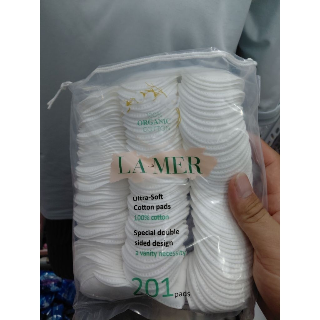 Bông Tẩy Trang La Mer Ultra-Soft Cotton Pads (201 Miếng) - 100% Cotton Tự Nhiên