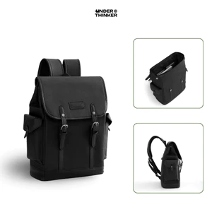 Balo ZOROS Đi Học Nam Nữ Cặp Đựng Laptop Thời Trang Unisex Vải Phối PVC Trượt Nước | Underthinker