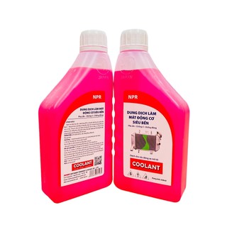 [Thùng 24 chai] Nước làm mát, Nước mát xe máy NPR JAPAN CHÍNH HÃNG - 0.5L hồng,xanh