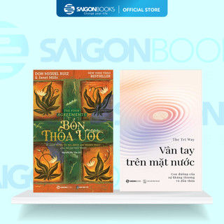 (Tùy Chọn) Sách -  Vân Tay Trên Mặt Nước + Bốn Thỏa Ước