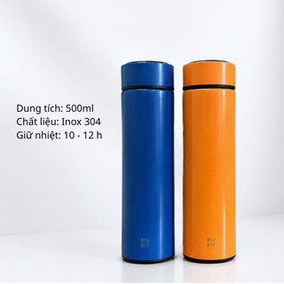 Bình Giữ Nhiệt 500ml Classic RuBy Nhiều Màu Sắc Inox 304 Giữ Nóng-Lạnh 10-12H Phù Hợp Với Mọi Người