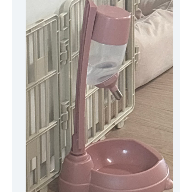 Bình nước tự động kết hợp bát ăn Purmi không khấc