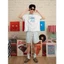 Áo Thun Phối Cổ Local Brand VIBESTU "BST Holiday " Áo Thun Boxy Form Rộng Unisex 250Gsm Cotton