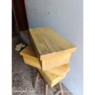 Thùng gỗ gáo nuôi ong dú có tấm kính