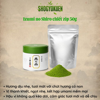 Bột Matcha Hãng Shogyokuen Bột Trà Xanh Truyền Thống THơm Hương Lá Trà Non Đầu Mùa Nhật Bản 40g M37