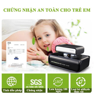 Nước hoa trên xe ô tô Duke - sáp thơm, khử mùi chống say xe, chiết xuất hoàn toàn từ thiên nhiên