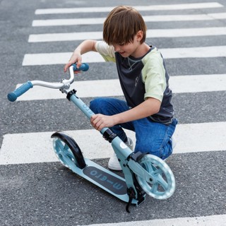 [Thuỵ Sĩ] Xe scooter Micro Cruiser LED - Bánh xe lớn, có đèn LED - Cổ xe rộng - Bảo hành 2 năm