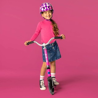 [Thuỵ Sĩ] Xe scooter Micro Cruiser LED - Bánh xe lớn, có đèn LED - Cổ xe rộng - Bảo hành 2 năm