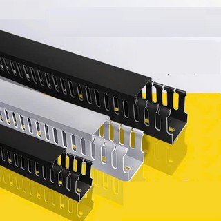 Máng nhựa đi dây điện, setup / decor bàn làm việc gọn gàng, thẩm mỹ